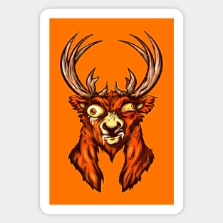 Fear Duh Deer - Hunter safety edition Sticker